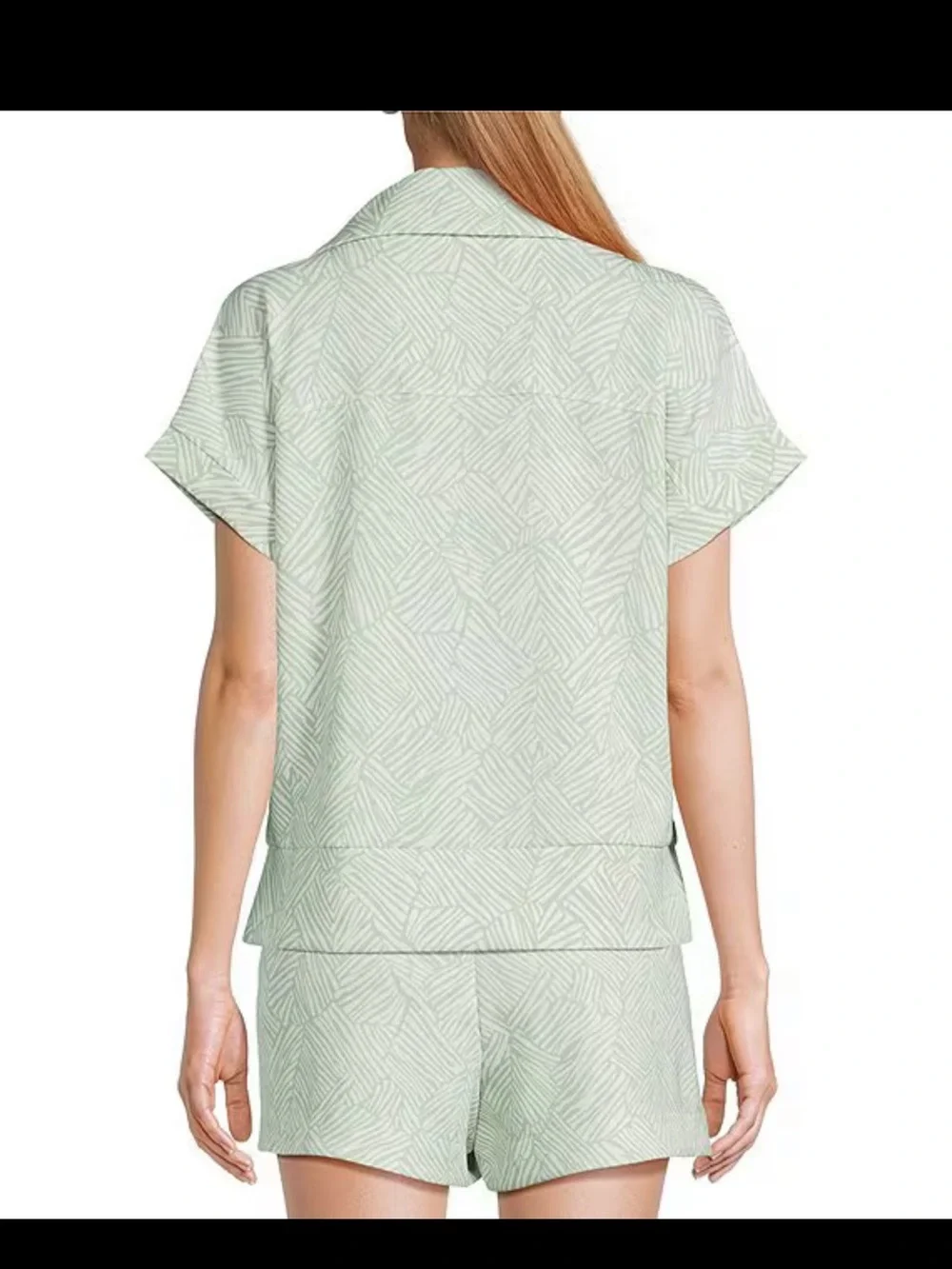 BNWT Tommy Bahama Palm Voyage Set- Porto Fronds Half-Zip Top and Shorts sz small